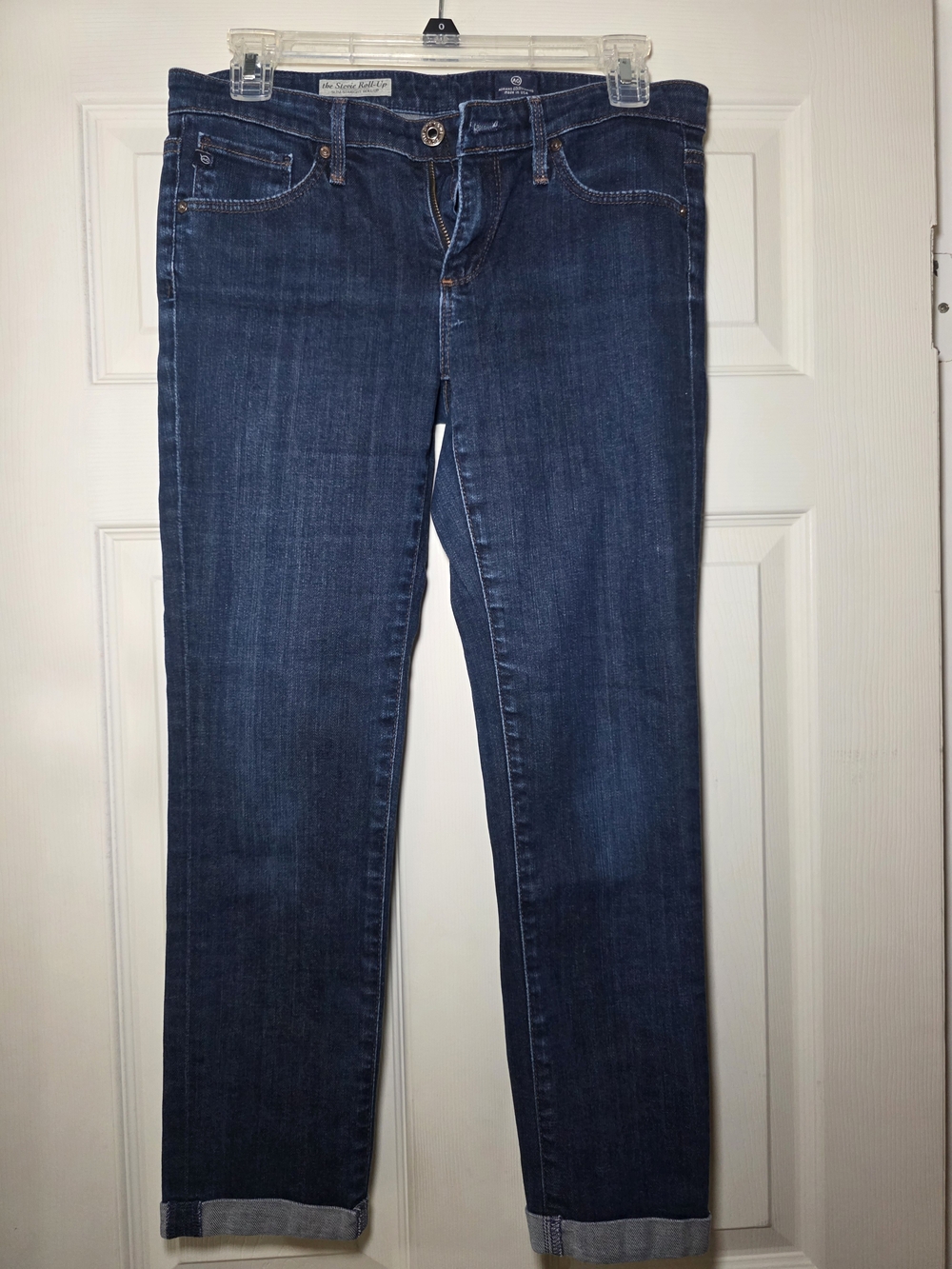 Ag Adriano Goldschmied Dark Blue Boyfriend Jeans